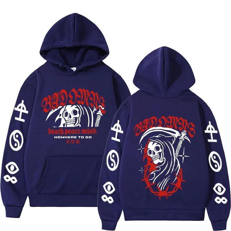 Bad Omens Rock Band Music Tour Print Hoodie Autumn Sweatshirt Men Womnen Fashion Brand Design Pullover Men's Fleece Hoodies