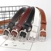 Vintage Simple Pin Buckle Belt For Women Men Jeans