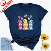 Easter Gnome Egg Design Tshirt for Unisex and Girls Graphic T Shirts Unisex Clothing Vintage Clothes Oversized T Shirt Goth Tops