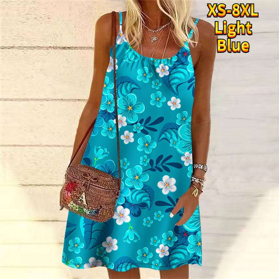 Женское мини-платье с цветочным принтом и цветами — фото 5