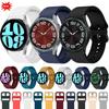 Silicone Band for Samsung Galaxy Watch 7/6/5/4 44mm 40mm/5 Pro 45mm Bracelet Galaxy Watch 4/6 Classic 47mm 43mm 46mm 42mm Strap