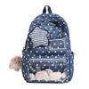 Schoolbag two-dimensional yuan niche design pain bag schoolbag girls Japanese college stars students lightweight backpack cute backpack