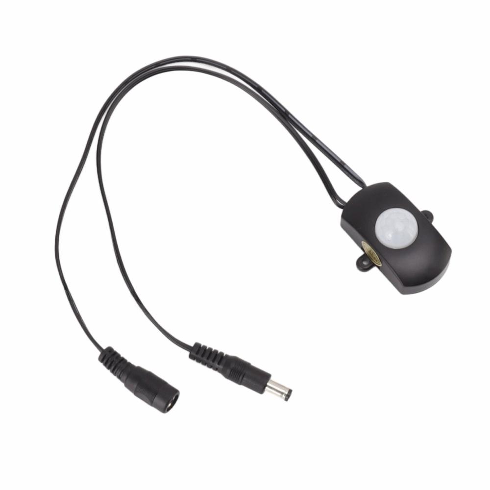 4A Infrared Automatic Switch Detector Black PIR Motion Sensor Switch Cabinet Lights