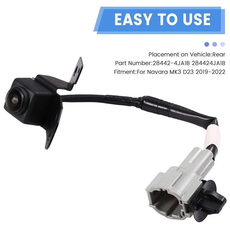 

New Rear View Camera Assembly 28442-4JA1B For Nissan Navara MK3 D23 2019-2025 Parking Assist Backup Camera 284424JA1B