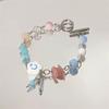 Trendy Cat Bracelet: Sweet & Cool Sandalwood Jewelry for Women
