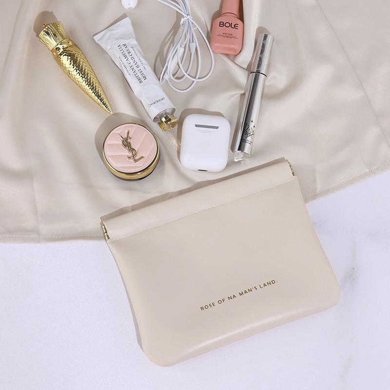 Shrapnel Selbstschließende Kosmetiktasche: Mini-Aufbewahrung für Kopfhörer, Kabel und Münzen