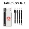 M&G Gel Pen, Black 0.5mm, Matte Barrel, Smooth Writing, Suitable for Students and Office Use