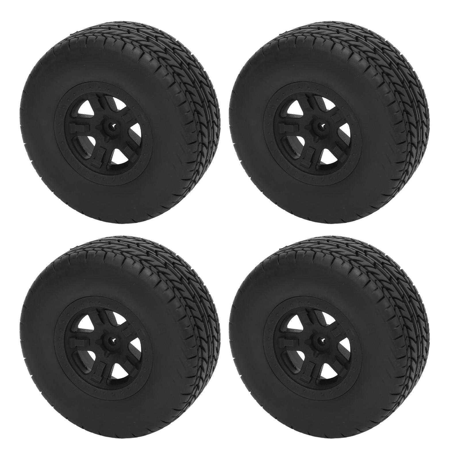 

4PCS 110mm RC Tires 12mm Hex Rubber RC Truck Tire for Slash Arrma 110 RC Short Course Trucks