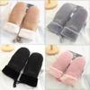 Sherpa Fleece Winter Gloves With Touchscreen Fingerless For Women Cold Weather