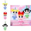 Powerpuff Girls Blossom Plush Keychain With Soft Short Pile For Kids And Collectors