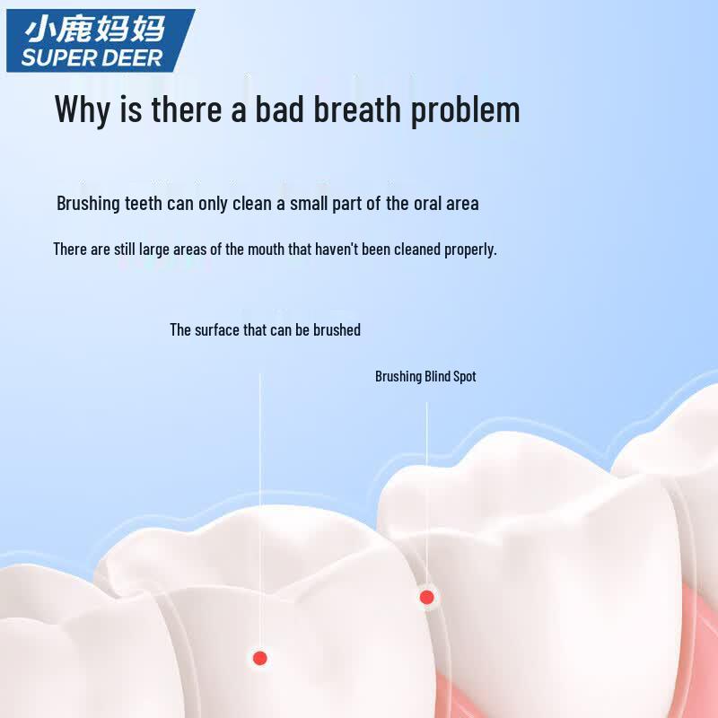 FAWNMUM Probiotic Portable Mouthwash Strips