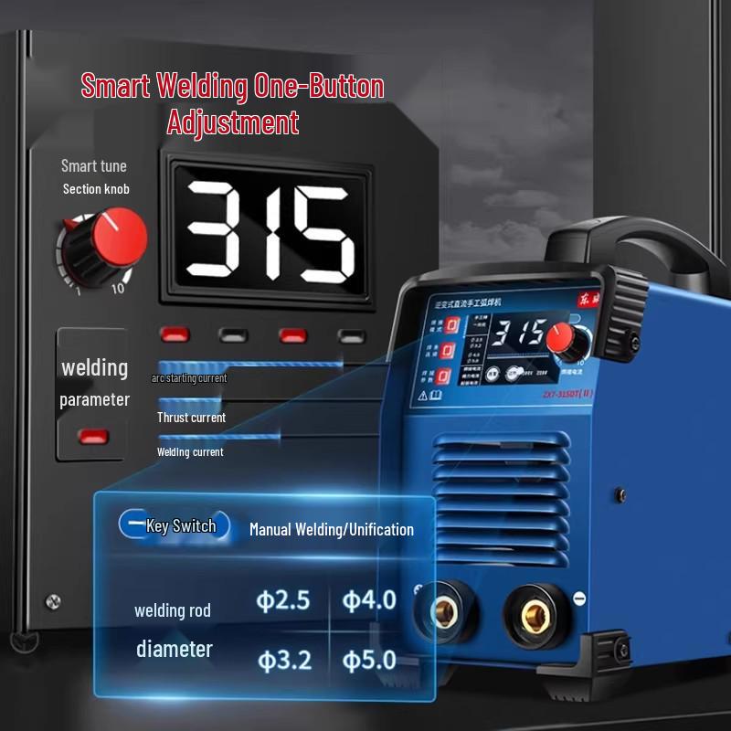 Dual Voltage Welding Machine: Industrial-Grade Pure Copper Welder (DC 200/380V)