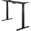 Electric Standing Desk Frame Dual Motor Adjustable 70-117 Cm H Black
