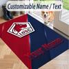 Custom Text Printed Rug LOSC Lille Non Slip Floor Carpet For Home Room Decor