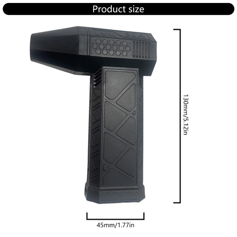 15W Fast Charge 3 Speed Adjustable Handheld Turbos Air Blower Suitable For Car Drying Home Cleaning With Magnetic Nozzle