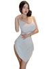 Sexy Nightdress For Women Pure Desire Irregular Style Strap Nightdress Hot Temptation Bed Date Dress Elegant Tank Tops DPY8