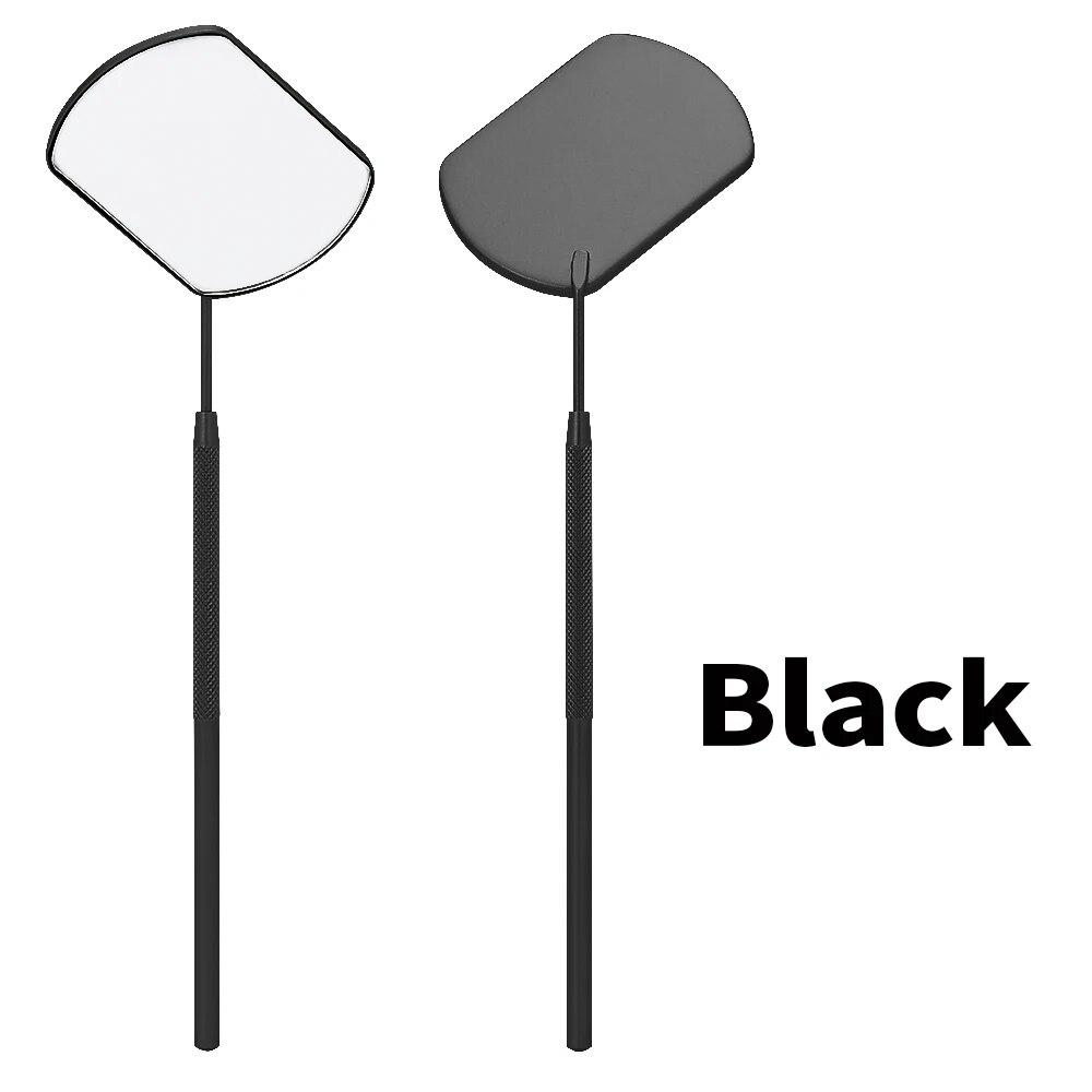 1 Pcs Grafting Eyelash Extensions Checking Mirror Stainless Steel Material Hand Held Makeup Tools Supplier
