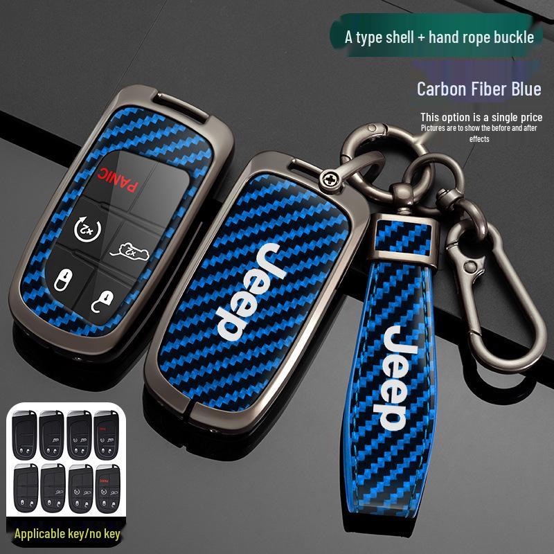 Nyckelfodral för Jeep Compass, Cherokee, Grand Cherokee, Renegade, Commander