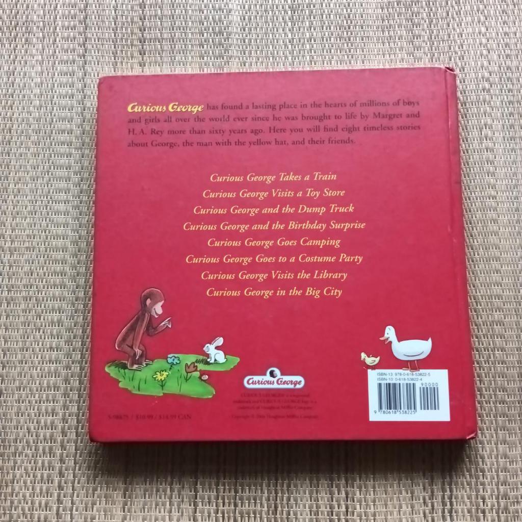 [USED] Curious George English Picture Book