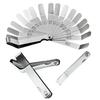 0.005-0.020 Inch Feeler Gauge 0.127-0.508mm 1 Set Easy To Use
