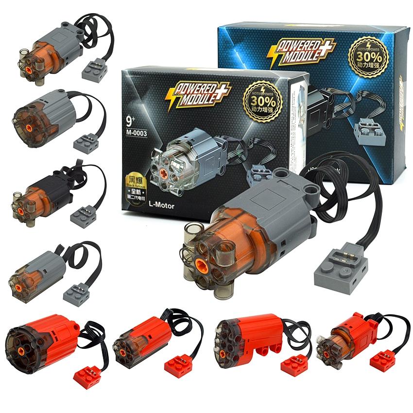 Building Blocks Multi Power Functions Technical Parts High Speed M XL L Motor Servo Motor Monster Motor PF Model Sets Brick