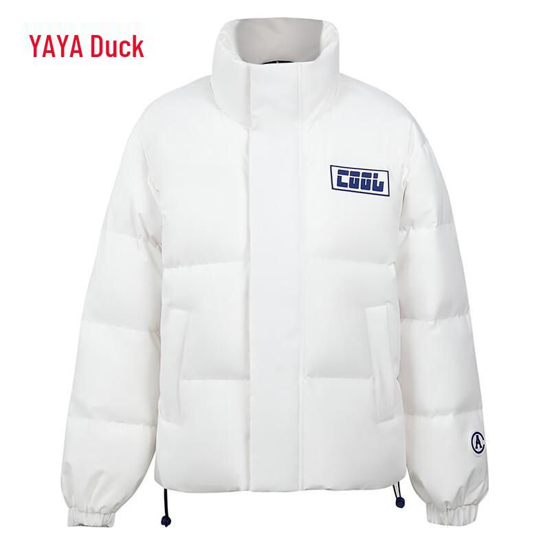 Unisex Short Loose Duck Down Puffer Jacket