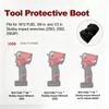 Rubber Impact Wrench Cover with Housing Guard, Access Openings and Slip On Fit for Workshop Repair Tasks, Routine Upkeep, and Storage Areas
