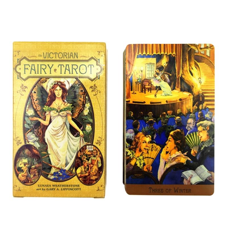 Buy Victorian Fairy Tarots 78Card Deck Full English Oracle Cards