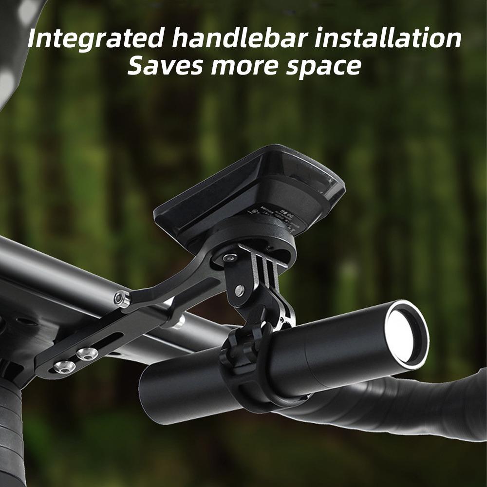 Aluminum Alloy Bike Computer Mount 270° Tilt Cycling Computer Mount  Mountain Bicycle