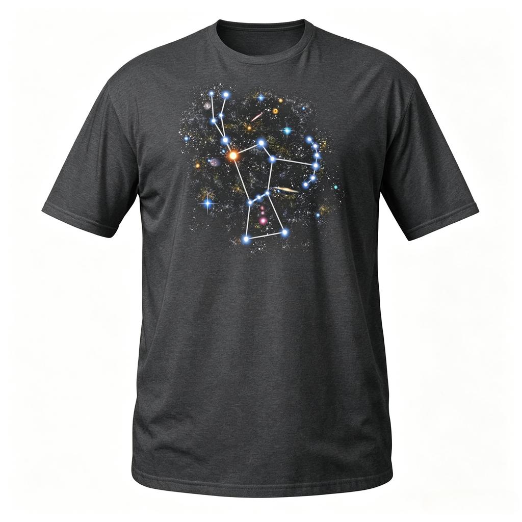 Skeptikworld Unisexs Orion Constellation Tshirt Graphic T Shirts Retro Streetwear Highquality Crewneck Shortsleeved Unisexs Tee
