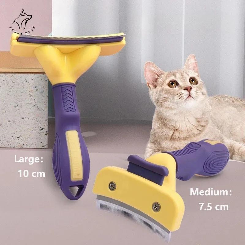 Pet brush pet grooming tool deshedding comb Teddy and Golden Retriever hair removal brush pet cleaning supplies