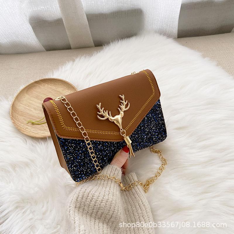 Korean version of Internet celebrity bags women's bags women's bags women's shoulder small square bag