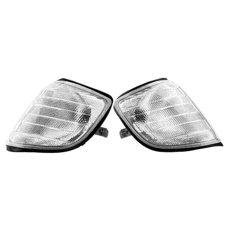 Paar Front-Seitenblinkergehäuse 1408260543 1408260643 Für Mercedes Benz S-Klasse W140 1992-1999