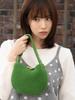The Green Lab Wool Knit Mini Tote Bag [Green]