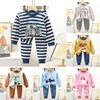 Childrens Cotton Pajama Set With Cartoon Patterns For Kids Fashion