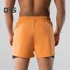 Herren-Badeshorts, doppellagig, schnelltrocknend, mit Kordelzug, elastischer Bund, Surf-Badeshorts für heiße Quellen, hohe Elastizität, Komfort