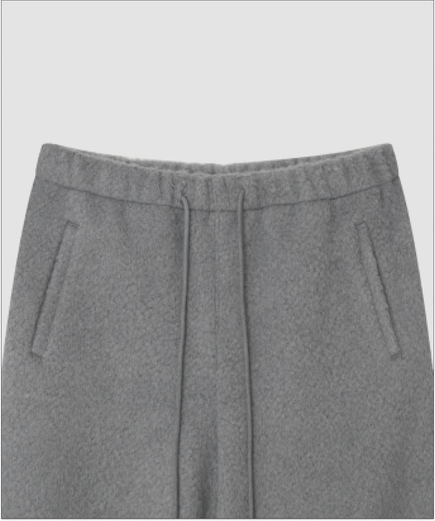 Deolil Boucle Jogger Pants_Gray