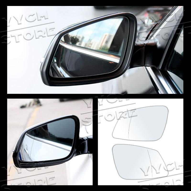 For F01 F02 F07 F10 F11 F18 E60 Car Side Rearview Mirror Glass Left Right Heated Wide Angle Mirror 51167251584 51167251583