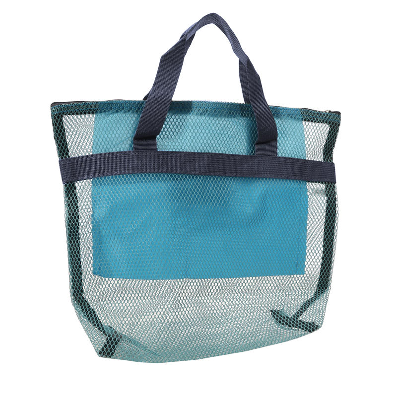 New Women's Beach Top-Handle Bags Large Unisex Handheld Swimming Storage Pouch With Inner Network Folding Organizer Package