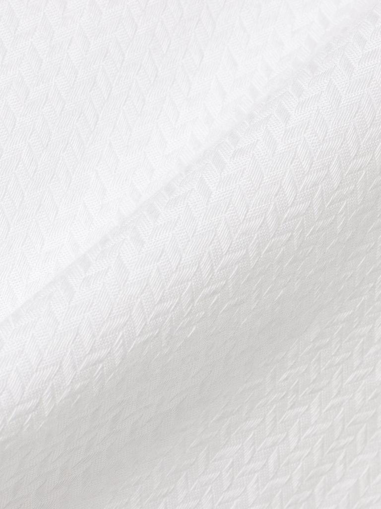 Shirt Herringbone Cutaway Collar Shirt WHITE XL [BEAMS HEART] S/S (S-XL) Men's