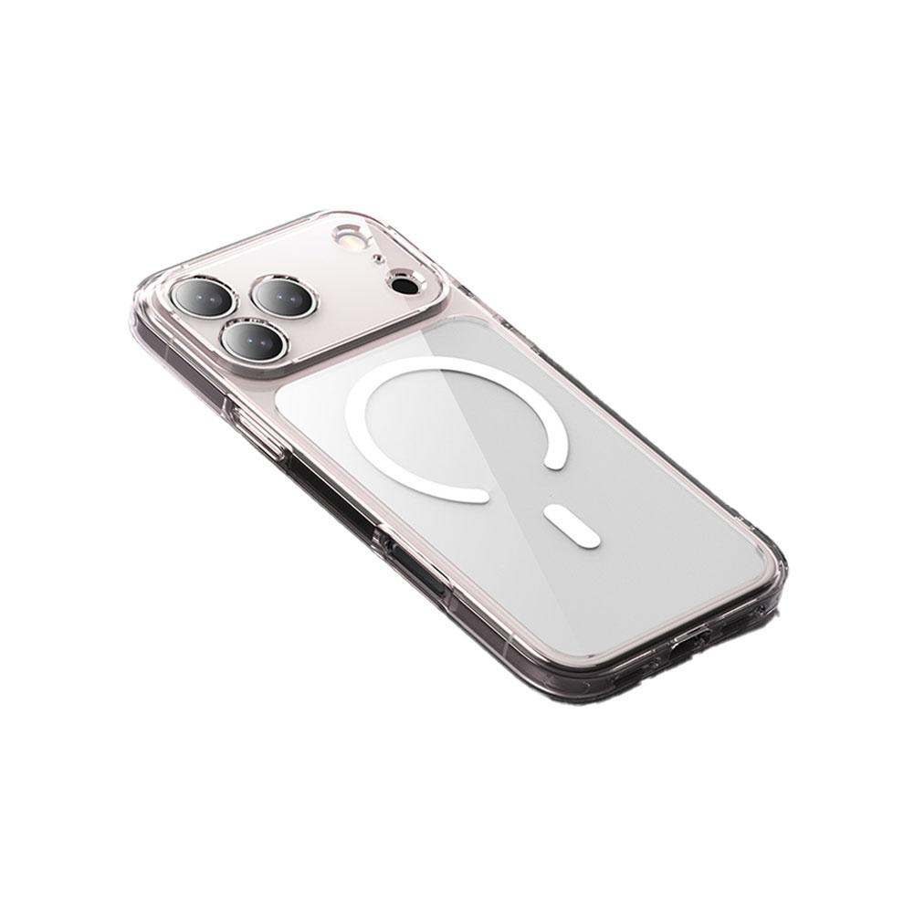 Luxury Clear Shockproof MagSafe Magnetic Case for iPhone 17 Air 17Pro 17 Pro Max Hard Back Cover Support Wireless Charging