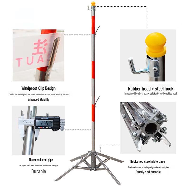 Stainless Steel Safety Barrier Post