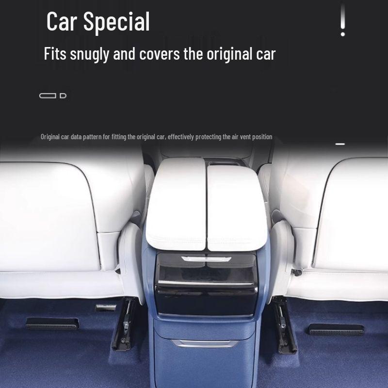 Interior Modification Kit for Zhijie S7: Air Vent Dustproof Cover, Under-Seat Vent Anti-Clogging Cover, Decorative Cover.