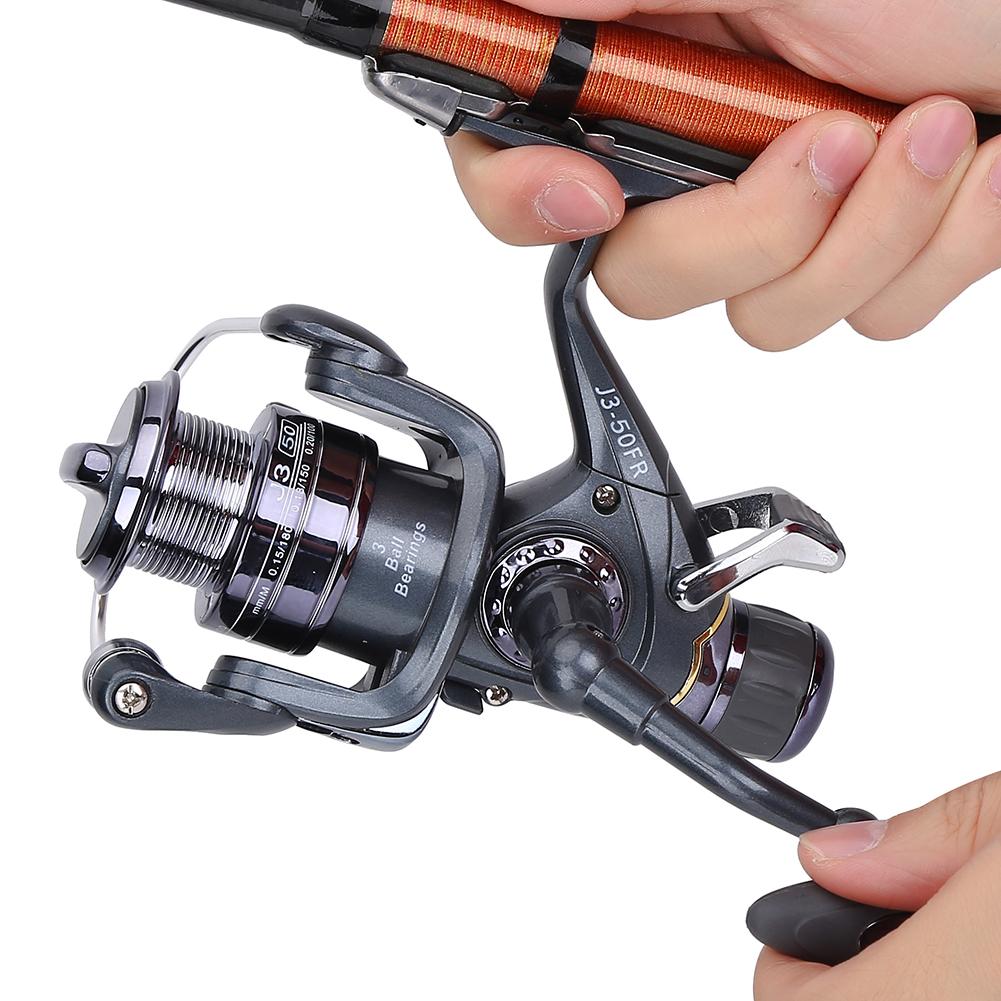 Durable Spinning Reel Front Rear Drag Fishing Wheel Tackle Accessory(50FR)