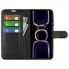 Smartphone Case For Xiaomi Poco F5 Pro 5G/Redmi K60 Pro 5G/K60 5G Litchi Texture PU Leather Wallet Shockproof Phone Cover