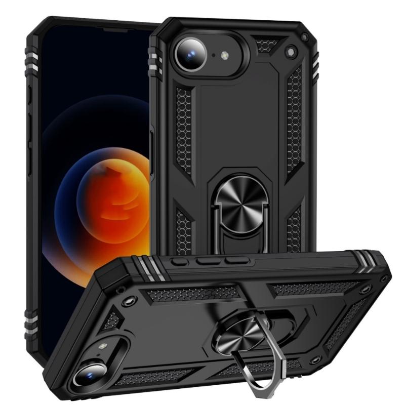 Shock Absorbent TPU & PC Combine Cover Featuring Build In Kickstands & Magnetic Mount Support Suitable for Phone  16E