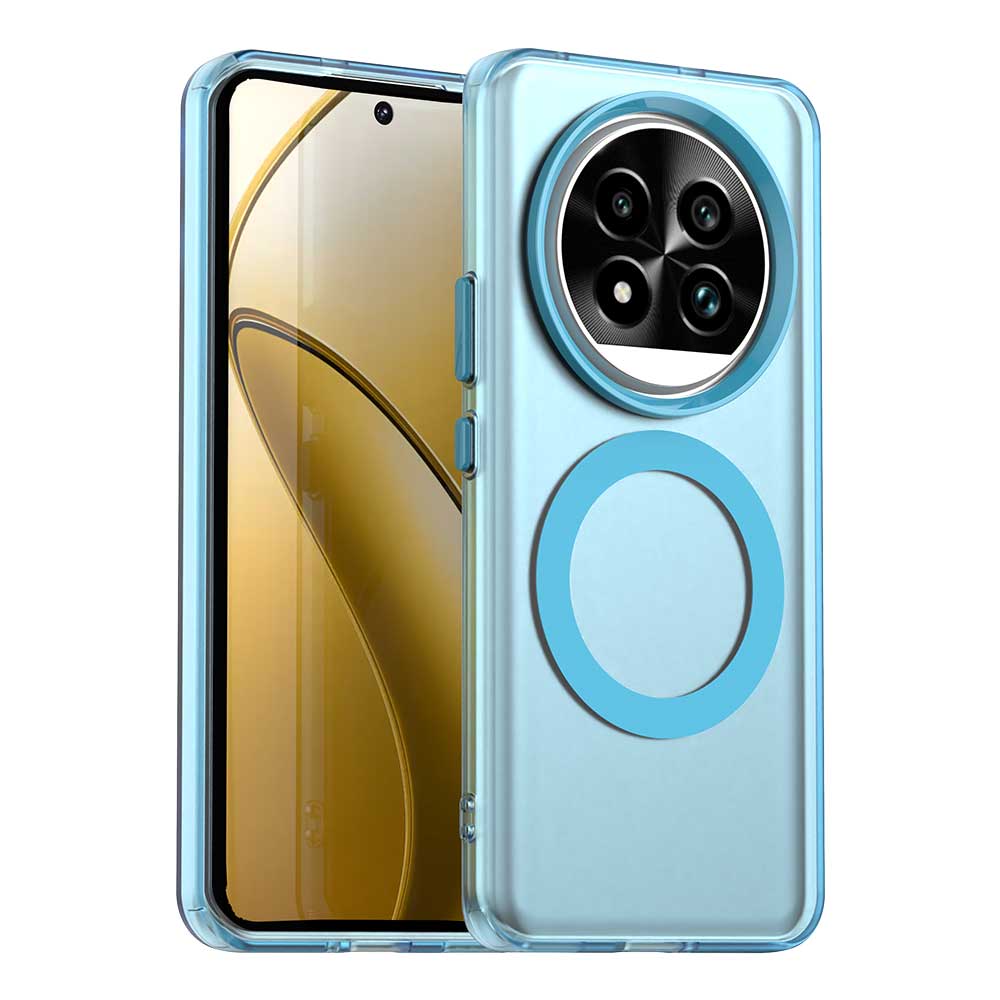 Für OPPO Realme 13 Pro 13 ProPlus Schlanke Sturzsichere Stoßfeste Anti-Fingerabdruck Magnetische Matte Handyhülle