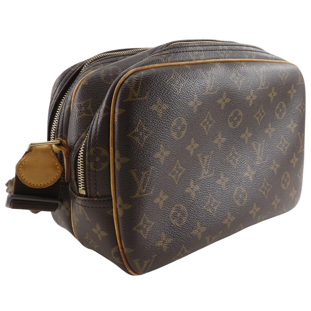 LOUIS VUITTON Reporter PM Shoulder Bag M45254 Brown Monogram canvas Women Used