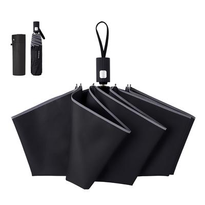 Konciwa Regenschirm, faltbar, automatisch, 8-fach, faltbar, automatisch, faltbar, wasserfest, schnell, starker Wind, leicht zu tragen, 260 g, leicht, Öffnen/Schließen, Rippen,