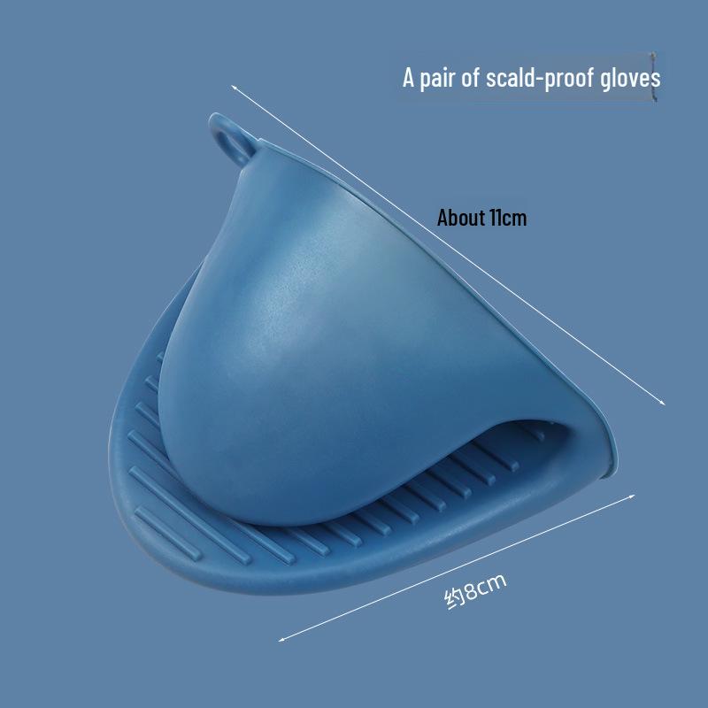 Нескользящий антиожоговый зажим для миски и держатель для тарелок из нержавеющей стали